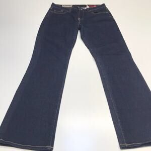 X2 Womens 6 Curvy Fit Dark Blue Jeans